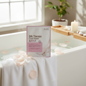 Malie – chaussettes de soins des pieds en soie, pack hydratant fabriqué en corée, produit cosmétique de soins à domicile, rendre votre pied plus doux - Product Image 3