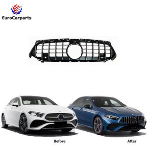 <span class=keywords><strong>2023</strong></span> + <span class=keywords><strong>AMG</strong></span> 35 pièce de rechange de voiture automatique a classe W177 <span class=keywords><strong>GT</strong></span> 1:1 calandre de capot extérieur pare-chocs calandre mise à niveau pièces de carrosserie - Product Image 5