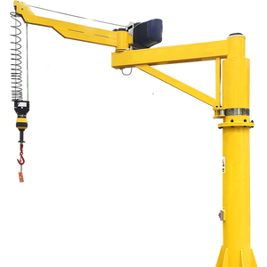 Grúas de pluma para la venta Plataformas DE TRABAJO Grúa de pluma móvil pesada con polipasto eléctrico o polipasto de cadena - Product Image 1