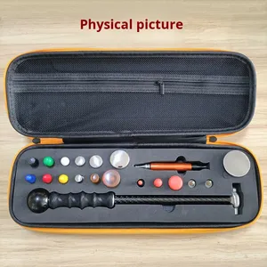 ชุดเครื่องมือซ่อมรอยบุ๋ม<span class=keywords><strong>รถ</strong></span>ยนต์ ค้อนปรับระดับ ปากกาซ่อมรอยบุ๋ม วัสดุเหล็กอัลลอยด์ M8 สีส้ม ยี่ห้อ OLIVER ซ่อมแบบไม่ทิ้งรอย ไม่ต้องตอก ไม่ต้องทำสีแผ่นโลหะ - Product Image 1