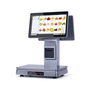 Báscula Inteligente <span class=keywords><strong>Licon</strong></span> de 15.6 Pulgadas de Alta Calidad con IA y Cámara para Punto de Venta, Báscula Etiquetadora con Pantalla Táctil para Comercio Minorista - Product Image 1