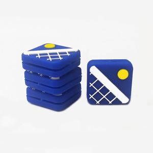 Custom Silicone Racquet Sliding Damper <b>Badminton</b> & Tennis Vibration Dampener for Promotional & Business Gifts - Product Image 3