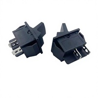 Interrupteur à bascule ZhaoFa KCD4 pour aspirateur, pistolet à eau haute pression, bouton marche/arrêt, matériau PA66/PC, certifié CE, 250V