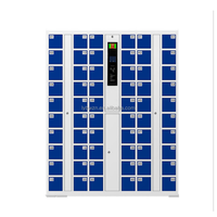Station de recharge pour téléphones portables avec 30 compartiments, kiosque de stockage USB, armoires de rangement, casiers, station de recharge pour téléphones portables