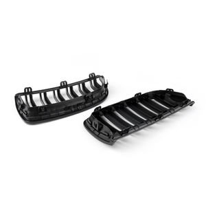 Grille de pare-chocs avant à double lamelle pour <span class=keywords><strong>BMW</strong></span> E90 <span class=keywords><strong>Sedan</strong></span> Wagon <span class=keywords><strong>320i</strong></span> 2004 <span class=keywords><strong>2005</strong></span> 2006 2007 - Product Image 5