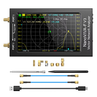 NanoVNA-F V3 Pantalla táctil de 4,3 pulgadas VNA con 801 puntos para medición HF VHF UHF