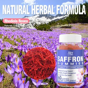 Gummies au Safran pour le Soutien de l'Humeur, de l'Énergie, du Sommeil et la Santé des Yeux, Compléments Antioxydants avec GABA et Vitamines - Product Image 3