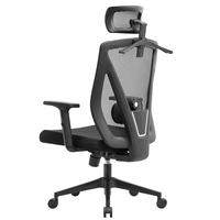 Chaise de direction de qualité supérieure B30 Promotion, chaise ergonomique avec support, réglable en hauteur, chaise en maille ergonomique à dossier haut, chaise de bureau en maille