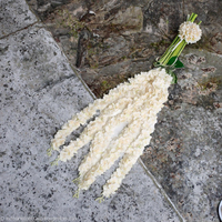 Guirlande de fleurs artificielles de glycine et d'hortensia faites à la main de haute qualité, en soie, pour décoration murale et plafond, Nouvel An chinois