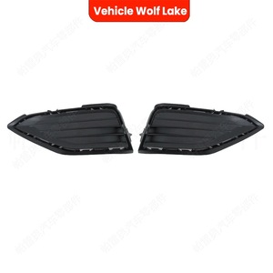 กรอบไฟตัดหมอกสำหรับรถยนต์ Volkswagen Jetta ปี 2018-2022 รุ่น US แบบคลิปหนีบ วัสดุ ABS - Product Image 4