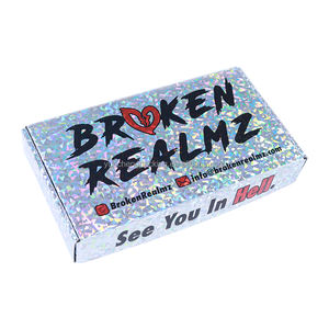 2025 nouveau carton holographique recyclable ondulé avion boîte expéditeurs personnalisé expédition Mailer gaufrage brillant Surface dossier - Product Image 4