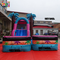 Château gonflable commercial combiné, structure de saut gonflable en PVC pour enfants, utilisation sèche ou humide