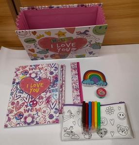 Set di Cancelleria di Alta Qualità per il Ritorno <span class=keywords><strong>a</strong></span> Scuola, Matite, Set di Cancelleria per Ufficio, Cancelleria per Bambini, Quaderni - Product Image 6