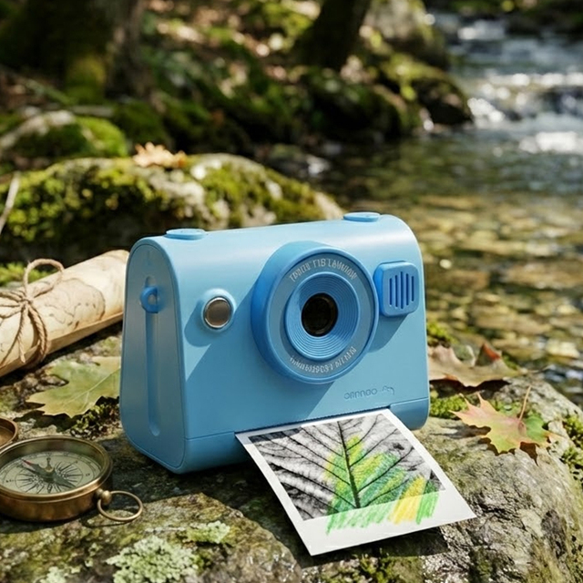 Color Printing 1080p Instant Imaging Children's Camera Mini Children's Digital Printing Camera