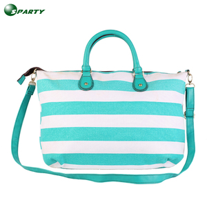Bolsa de Hombro de Lona de Algodón Ecológica para Mujer, Marca <span class=keywords><strong>Sparty</strong></span>, con Cierre de Cremallera, Diseño Impreso, Opción de Logotipo Personalizado, Reutilizable para Compras - Product Image 1