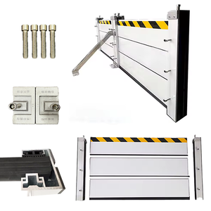 Panneaux portatifs de barrière de contrôle des inondations en aluminium à fermeture automatique Système de protection contre les inondations de porte à ouverture automatique - Product Image 4