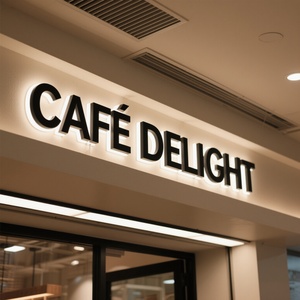 Enseigne de bureau 3D éclairée par LED Lettres de canal pour la publicité Car Bars Malls Companies Schools-IP65 Waterproof AC Powered - Product Image 3