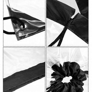 Custom Printed Logo Stylish Waterproof Transparent Draw String Clear Pvc <b>Drawstring</b> Bag <b>Backpack</b> - Product Image 3