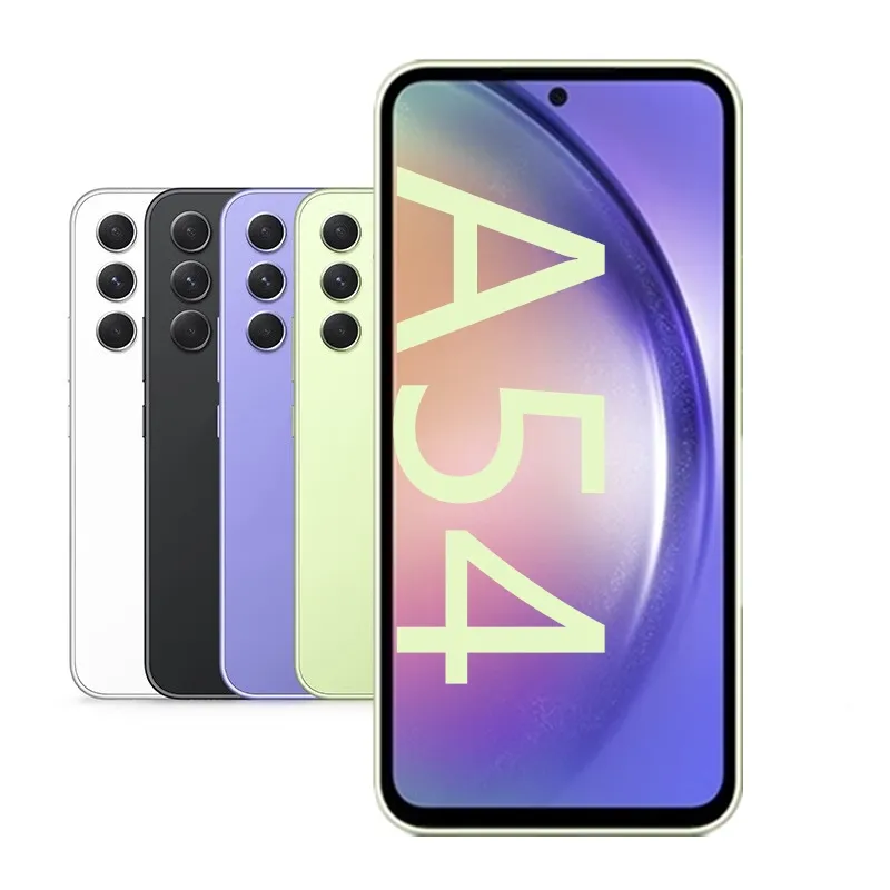 Galaxy A54 ponsel 5G 120Hz, ponsel pintar layar penuh ultra halus tingkat IP67 tahan debu dan tahan air 64 juta ultra