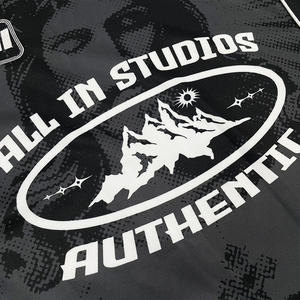 Cổ điển <span class=keywords><strong>Retro</strong></span> bóng đá Áo sơ mi bán buôn tùy chỉnh Polyester thiết kế bóng đá Jersey - Product Image 4