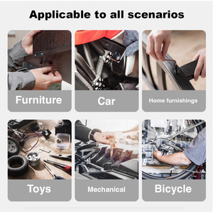 Chi Phí Thấp 17Pcs Hardcase Sửa Chữa Công Cụ Thiết Lập Carbon Thép Kết Hợp Công Cụ Tuốc Nơ Vít Bit Búa Băng OEM Tùy Chỉnh Đóng Gói Túi - Product Image 4