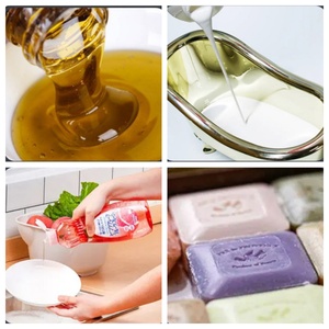 Mỹ phẩm lỏng chất tẩy rửa nguyên liệu béo rượu polyoxyethylene ether <span class=keywords><strong>sodium</strong></span> Sulfate AES chất hoạt động bề mặt <span class=keywords><strong>sodium</strong></span> Cocoyl glutamate - Product Image 4