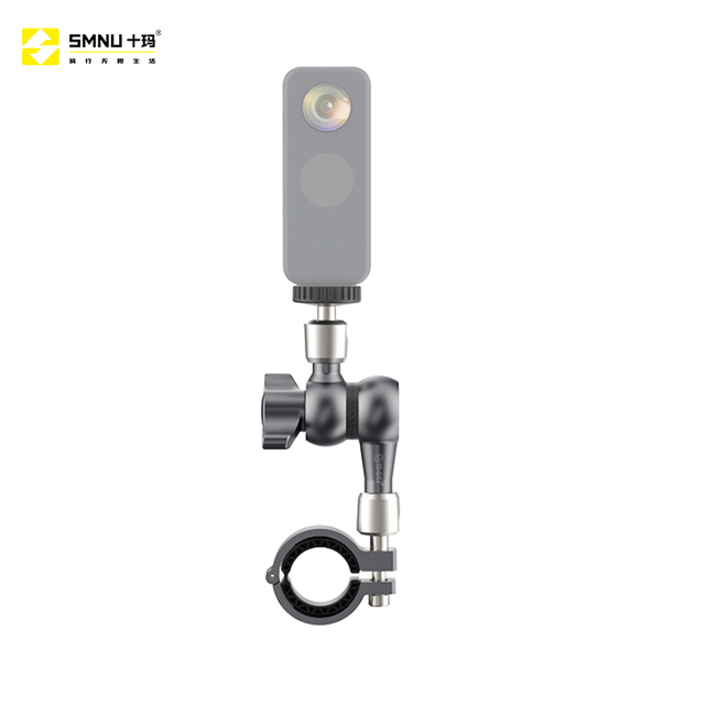 Factory Adjustable Outdoor Riding Sports Camera Mount Holder with Super Clamp Anti-corrosion and Flexible Feature
