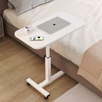 Table pliante réglable et extensible pour la maison, idéale pour les salons/salles à manger, table d'appoint pour canapé, mini table pour balcon ou café