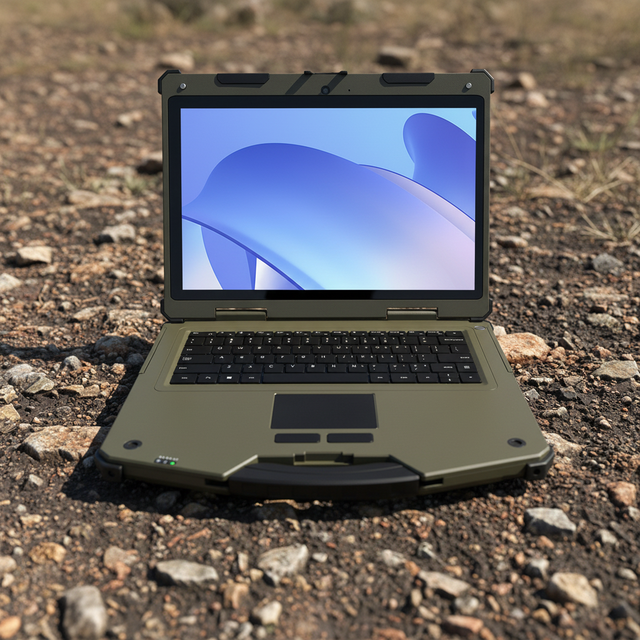 IP65 1920x1080 Portable Ultra Rugged Laptop Windows Industrial IPS Computer Heavy Duty 14 Inch Shockproof Robust PC