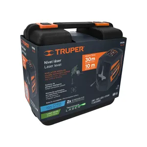 Nivel láser rotativo recargable Truper Green, rango de 30m - Product Image 3
