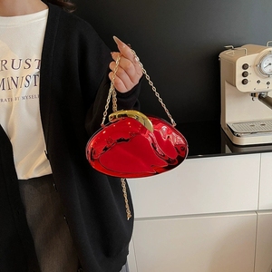 Bolso de banquete de acrílico personalizado para <span class=keywords><strong>mujer</strong></span>, bolso de mano de noche europeo y americano transfronterizo, bandolera de hombro con forma de <span class=keywords><strong>mango</strong></span> - Product Image 6