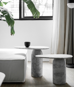 Mesa Auxiliar de Mármol Blanco <span class=keywords><strong>Taula</strong></span>, Moderna, Duradera, Hecha <span class=keywords><strong>a</strong></span> Mano, Tamaño Personalizado, Muebles de Comedor para Hotel - Product Image 3