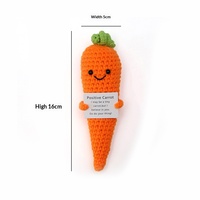Poupées légumes en crochet et tricot faites à la main, style énergie positive, best-seller transfrontalier, pomme de terre et concombre, cadeau
