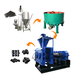 Machine de pressage de briquettes de charbon de haute pression industrielle, machine de briquetage de poudre minérale - Product Image 1