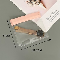 Fabricants chinois – Vente en gros de sachets refermables transparents roses en PVC imperméable, 7x10cm, en matière plastique recyclable, pour colliers et boucles d'oreilles