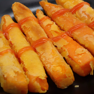 Vente en gros de lanières tempura de patates douces, frites congelées pour friteuse à air et <span class=keywords><strong>four</strong></span> - Product Image 2