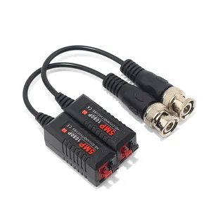5MP video balun cctv utp to bnc converter video balun with hight quality power CE ROHS FCC certification