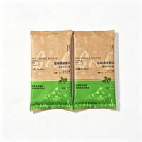Lingettes rafraîchissantes jetables XL personnalisées avec logo thermoscellé pour le corps, lingettes humides non tissées pour l'hygiène sportive en extérieur