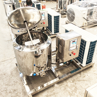 Réservoir de réfrigération de lait de petite taille 50L en acier inoxydable avec agitateur, qualité alimentaire