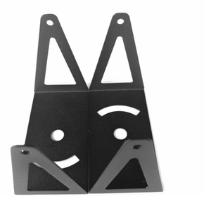 رف تخزين معدني أسود على شكل قطة يُثبت على الحائط - Product Image 1