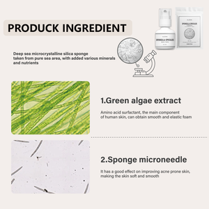 G สาหร่ายชุดบำรุงผิวสำหรับรักษาสิว<span class=keywords><strong>ฝ้า</strong></span>ทำให้ผิวขาวหน้ากากซิ<span class=keywords><strong>ล</strong></span>ิโคนแบบเข็ม - Product Image 2