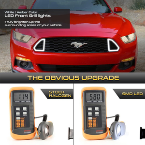 <span class=keywords><strong>Feux</strong></span> <span class=keywords><strong>de</strong></span> <span class=keywords><strong>jour</strong></span> à LED pour calandre avant, compatibles Ford <span class=keywords><strong>Mustang</strong></span> 2015-17, ensemble <span class=keywords><strong>de</strong></span> <span class=keywords><strong>feux</strong></span> d'accentuation avant à LED, remplacement OEM FR3Z8200AA - Product Image 4
