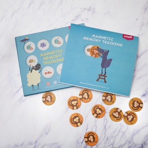 モンテッソーリ記憶トレーニングゲーム教育子供早期学習教えるおもちゃ子供のおもちゃパズルバブルバッグボックスグリーン3歳 - Product Image 4