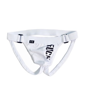 2025 vendita calda da uomo Sexy Low riso <span class=keywords><strong>D.M</strong></span> sospensorio Gay Open Back biancheria intima da uomo tinta unita alto elastico cotone perizoma slip - Product Image 1