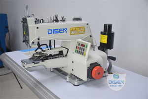 Industrial Electronic Direct Drive 373 Cloth Jacket Buttons Attach Chain Stitch Attaching Button <b>Sewing</b> <b>Machine</b> for Jeans Shirt - Product Image 6