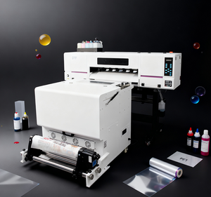 Nueva Condición de la fábrica de China I3200 cabezal de impresión <span class=keywords><strong>DTF</strong></span> Roll-to-Roll impresora automática de transferencia de calor máquina de camisetas A1 pigmento - Product Image 1