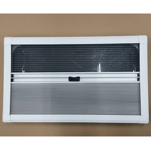 Ventana de caravana de apertura exterior, doble cristal acrílico, con marco de aluminio para autocaravana y remolque de viaje - Product Image 3