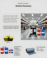 Máquina de Llenado y Empaquetado de Espuma Expansiva de PU, Automática, Controlada por PLC, Accionada por Motor Eléctrico, con Bomba y Precio Competitivo