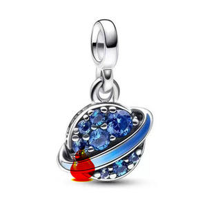 Serie Pan Me, Accesorios de Joyería DIY, Cuentas Modernas para Pulseras, Mini Colgante de Diamantes, Plata 925, Charms con Logotipo de Marca Personalizado, HaYa - Product Image 4