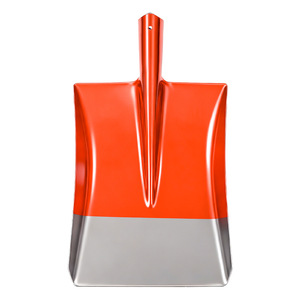 Pala de Acero Entero Templado de Una Pieza, Herramienta Agrícola de Excavación de Alta Resistencia, Hoja de Acero al Manganeso de Color Rojo para Trabajo Agrícola - Product Image 3